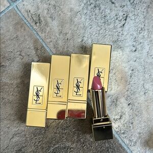 Yves Saint Laurent Lipstick in Pink and Gold with Luxurious Packaging